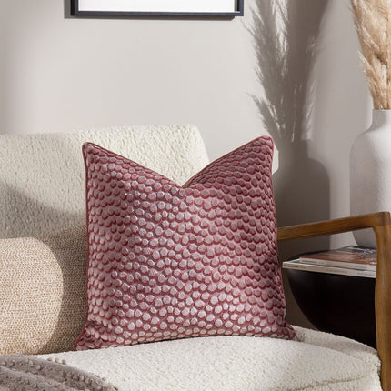 Furn Lanzo Velvet Feather Fill Cushion 2 Pack in 3 Colours, 45 x 45 cm – view 2