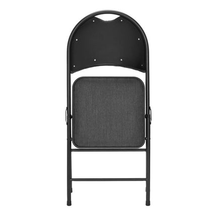 Star Elite High Back Padded Fabric Folding Chairs, 4 Pack – view 6