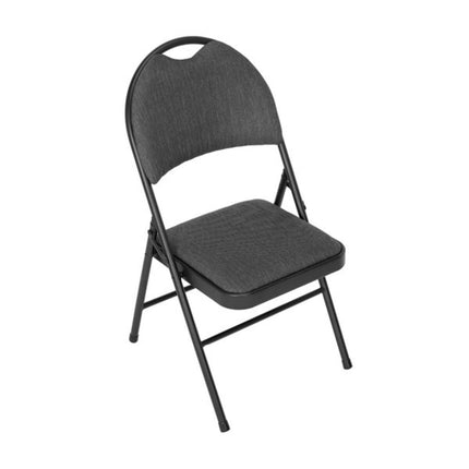 Star Elite High Back Padded Fabric Folding Chairs, 4 Pack – view 7