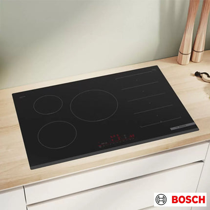 Bosch Series 6 PXV831HC1E 80cm Flex Induction Hob in Black
