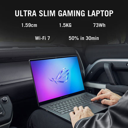 ASUS ROG Zephyrus G14, AMD Ryzen 9, 32GB RAM, 1TB SSD, NVIDIA GeForce RTX 5070, 14 Inch Gaming Laptop, GA403UP-QS005W – view 2
