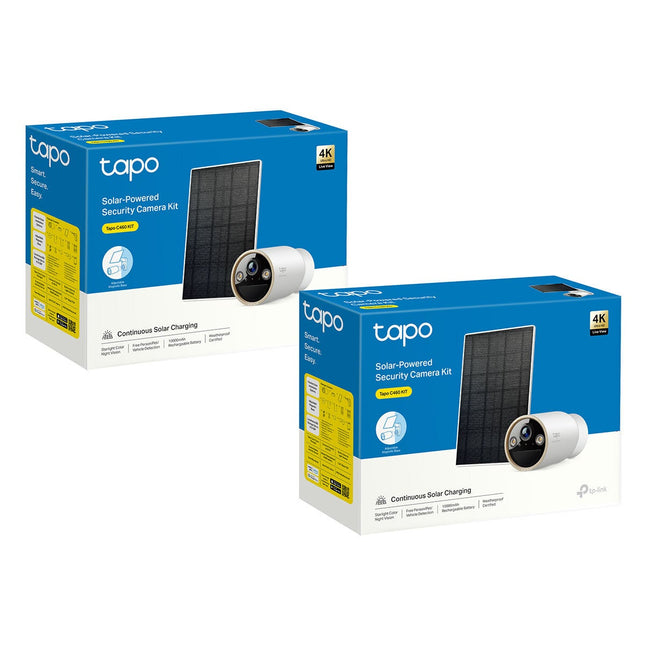 TP-Link Tapo C460KIT 4K 8MP Solar-Powered Security Camera Kit - 2 Pack – view 2