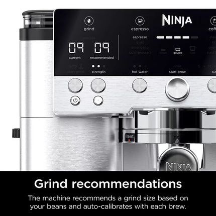 Ninja Luxe Café Premier Bean to Cup Coffee Machine, ES601UK