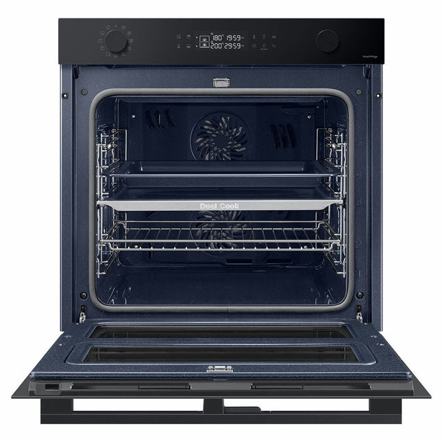 Samsung Series 4 Dual Cook Flex NV7B45305AK/U4 76L Smart Oven, A+ Rated in Clean Black – view 2