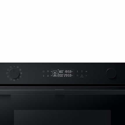 Samsung Series 4 Dual Cook Flex NV7B45305AK/U4 76L Smart Oven, A+ Rated in Clean Black – view 4