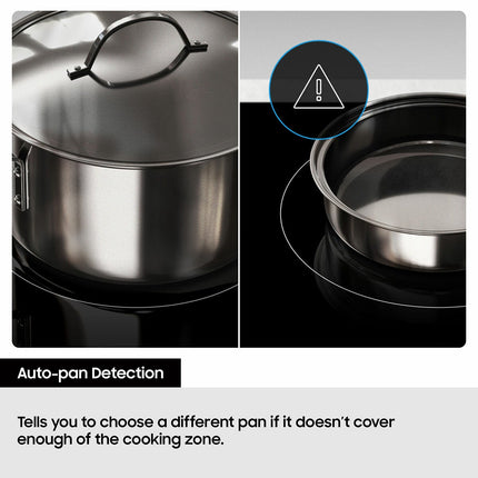 Samsung Series 5 NZ64B5066KK, Slim Fit Induction Hob with Dual Flex Zone – view 6