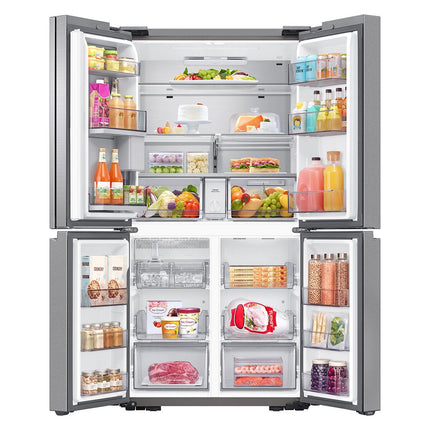 Samsung Series 9, RF65DG960ESREU Smart Multi Door Fridge Freezer, E Rated in Silver – view 4