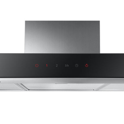Samsung NK36C5070US/UR 90cm Cooker Hood with Touch Control, in Stainless Steel/Black – view 5