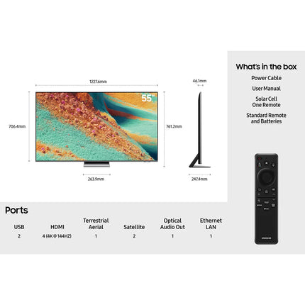 Samsung QE55QN85FAUXXU 55 Inch Neo QLED 4K Ultra HD Smart TV