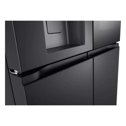 LG GMG96CRAFT Side By Side Fridge Freezer, E Rated, in Black Brushed Steel