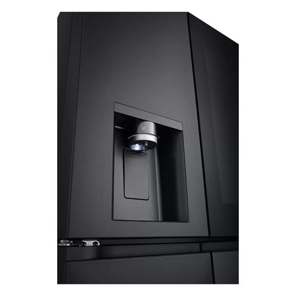 LG GMG96CRAFT Side By Side Fridge Freezer, E Rated, in Black Brushed Steel