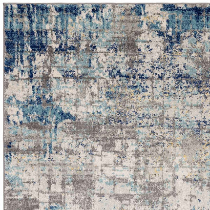 Nova Illusion Blue Rug, in 2 Sizes – view 3