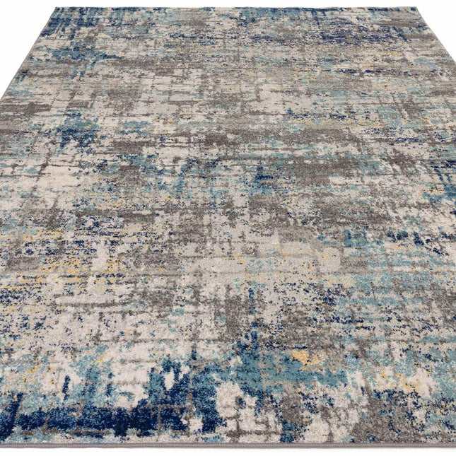 Nova Illusion Blue Rug, in 2 Sizes – view 2