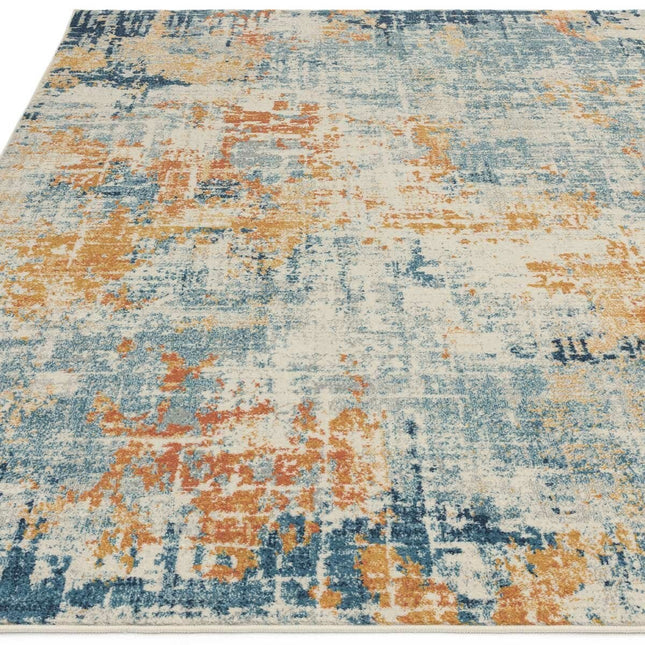 Nova Illusion Ochre Rug, in 2 Sizes – view 2