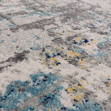 Nova Illusion Blue Rug, in 2 Sizes – view 5