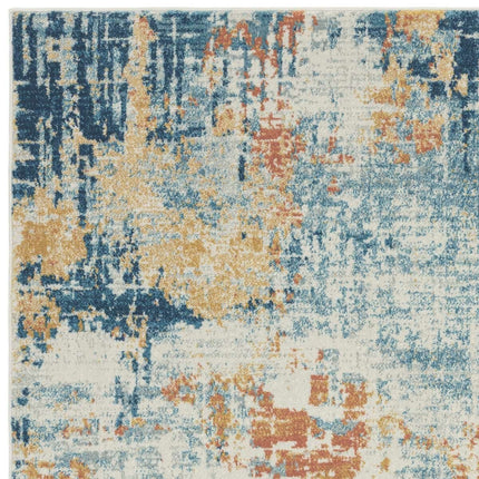 Nova Illusion Ochre Rug, in 2 Sizes – view 3