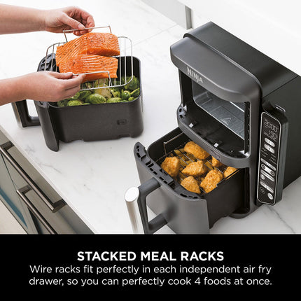 Ninja Double Stack 9.5L Air Fryer with Smart Cook System, SL451UK – view 6