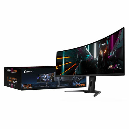 Gigabyte 49 Inch DQHD 144Hz OLED Gaming Monitor, CO49DQ
