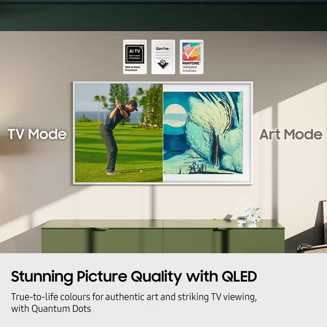 Samsung QE43LS03FAUXXU 43 Inch Frame QLED 4K Ultra HD Smart TV