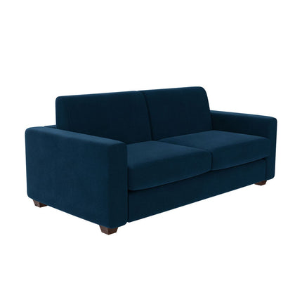 Lucas Navy Fabric Sofa Bed – view 4