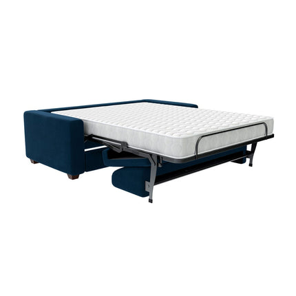 Lucas Navy Fabric Sofa Bed – view 7