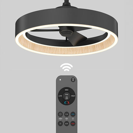 Artika Alton 24" (61cm) Wood Accent Fan Light with Remote Control – view 3
