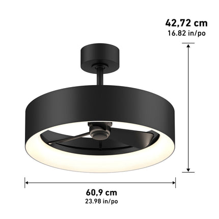 Artika Aiden 24" (61cm) Fan Light with Remote Control – view 2