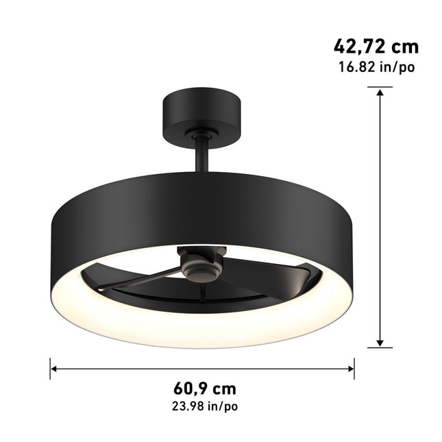 Artika Aiden 24" (61cm) Fan Light with Remote Control – view 2