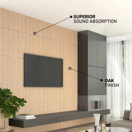 Artika Sonolok Acoustic Wall Panel Set, 4 Pack, Available in 2 Colours
