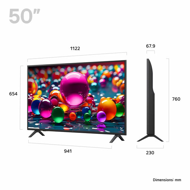 LG 50UA75006LA 50 Inch 4K Ultra HD Smart TV