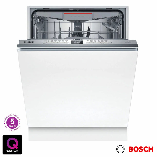 Bosch SMV6ZCX10G Fully Integrated, 14 Place Setting Dishwasher, B Rated