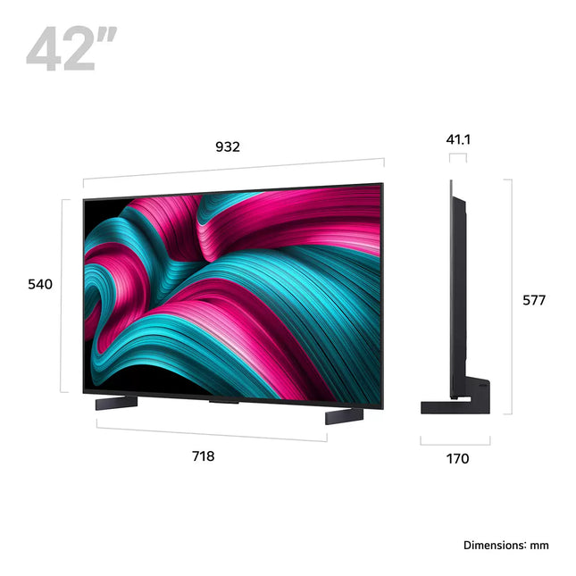 LG OLED42C55LA 42 Inch OLED 4K Ultra HD Smart TV