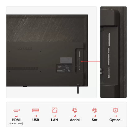 LG OLED55B56LA 55 Inch OLED 4K Ultra HD Smart TV