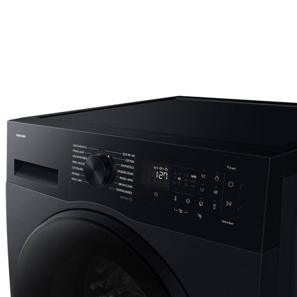 Samsung Series 5 AI Energy WD90DG5B15BBEU 9kg / 6kg Washer Dryer, D Rated in Black – view 3