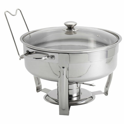 Denmark Round Stainless Steel Chafing Dish, 8.5L – view 2