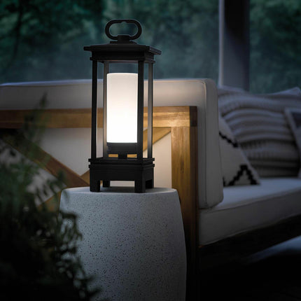 Kichler South Hope Portable Bluetooth Speaker Lantern - Rubbed Bronze – view 5