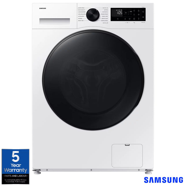 Samsung Series 5 WD90DG5G34BEEU 9/5kg Smart Slim Washer Dryer – White