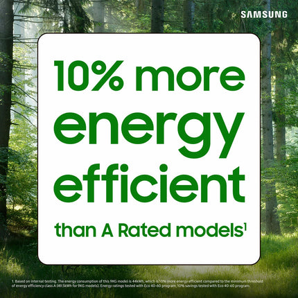 Samsung Series 5 WW90CGC04DABEU 9kg Washing Machine, A Rated in Black