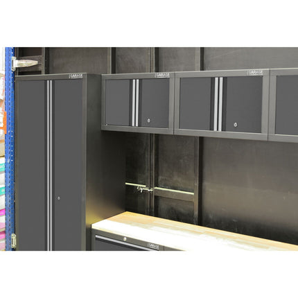 Hilka 24 Gauge Steel 9 Piece Cabinet Set – view 6