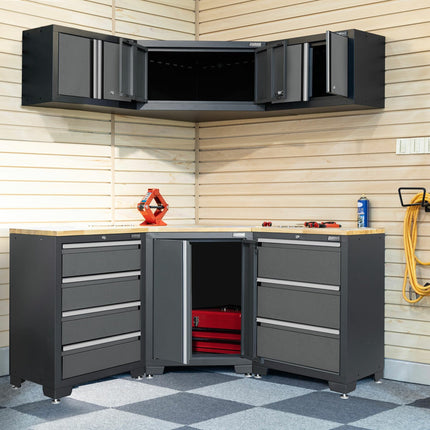 Hilka 7 Piece Garage Corner Cabinet Set – view 2