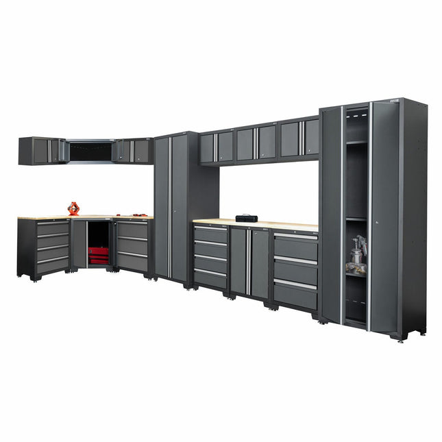 Hilka Garage Bundle 16 piece Corner & Cabinet Storage Set – view 2