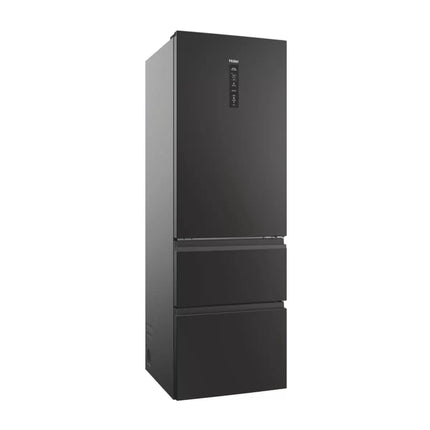 Haier HTW3618ENPB Series 3 Fridge Freezer, E Rated in Slate Black
