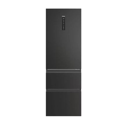 Haier HTW3618ENPB Series 3 Fridge Freezer, E Rated in Slate Black