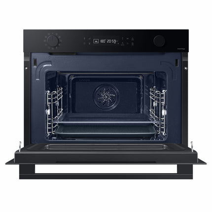 Samsung Series 4 Microwave Combi NQ5B4553FBK/U4 50L Smart Compact Oven, in Clean Black – view 2