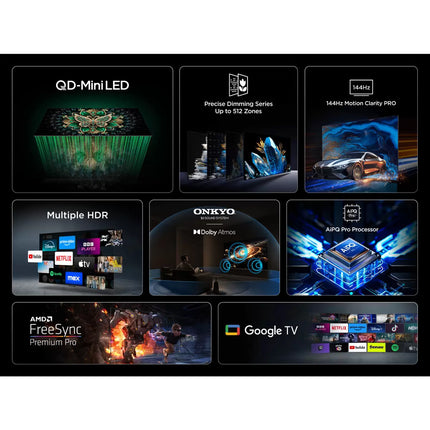 TCL 98C6K 98 Inch Mini LED Smart TV