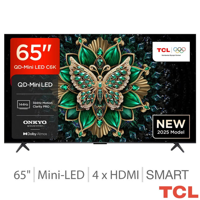 TCL 65C6K 65 Inch Mini LED Smart TV