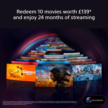 Sony K85XR55BP 85 inch 4K HDR Smart Google TV