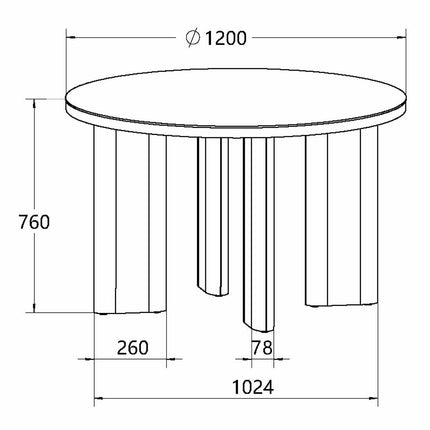 Bentley Designs Alisa Round Sintered Stone Dining Table + 4 Grey Swivel Chairs – view 3