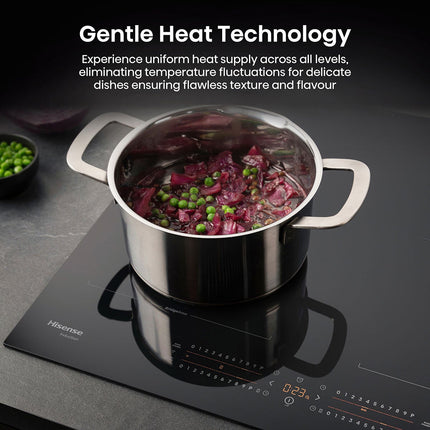 Hisense Hi6 HI6442BSCWF 60cm Induction Hob with Area Flex, in Black – view 5