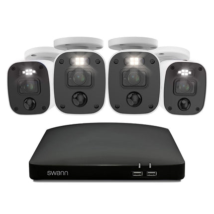 Swann 4MP (2K) DVR 8 x Channel / 4 x PRO-2KMQB Bullet Cameras with 1TB HDD, SWDVK-8468042KMQB-EU – view 3